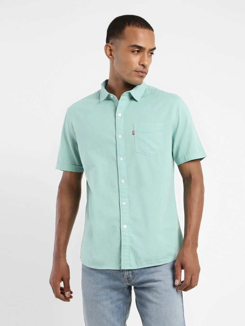 Men's Solid Slim Fit Shirt LEVI'S