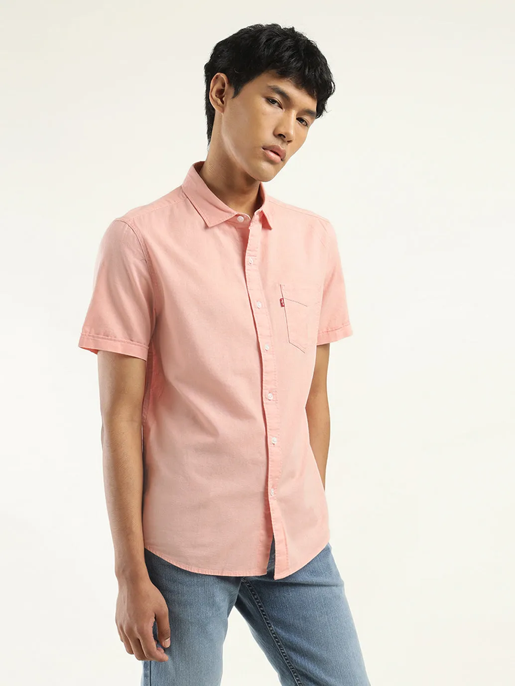Men's Solid Slim Fit Shirt LEVI'S