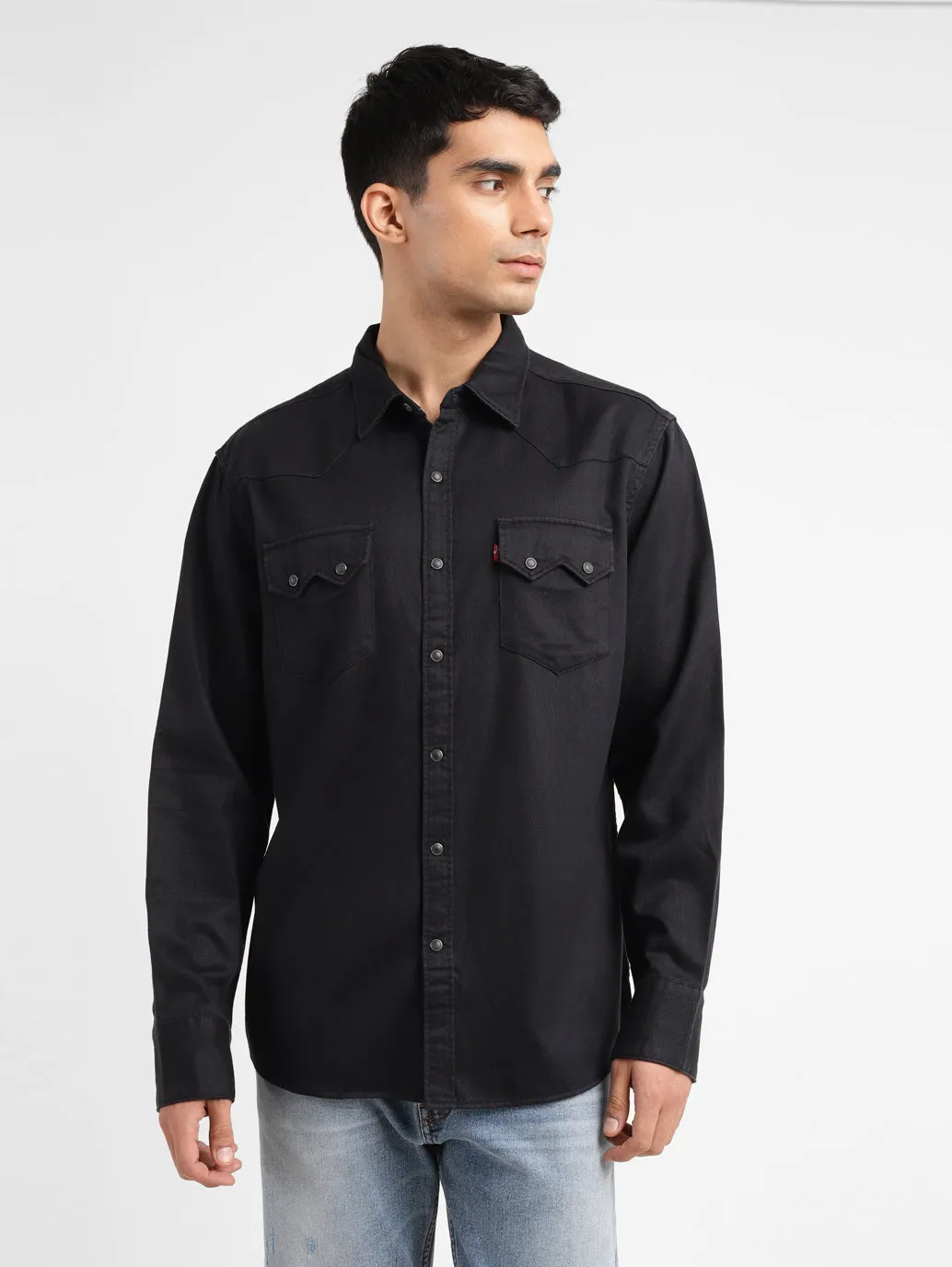 Men's Solid Slim Fit Shirt LEVI'S