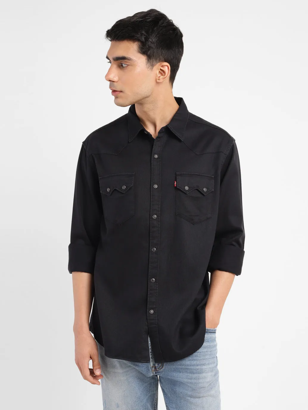Men's Solid Slim Fit Shirt LEVI'S