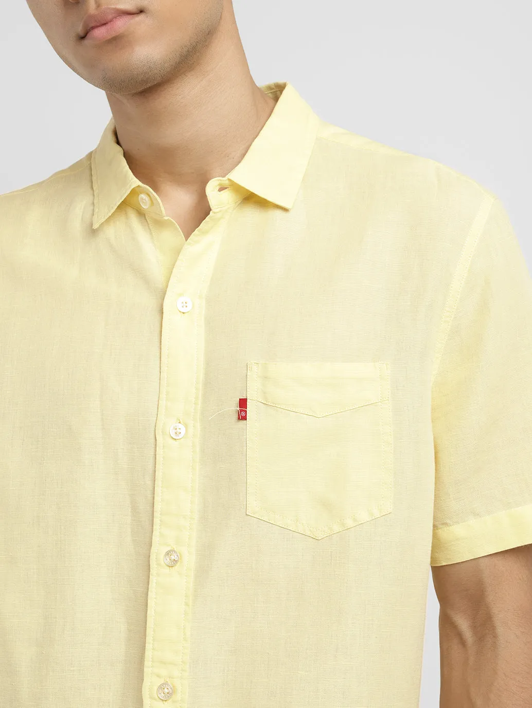 Men's Solid Slim Fit Shirt LEVI'S