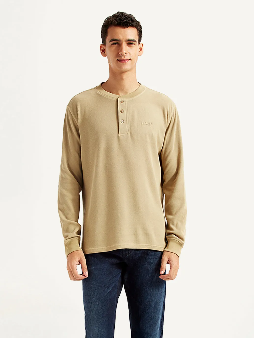 Men's Solid Slim Fit T-shirt LEVI'S
