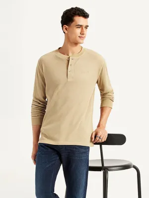 Men's Solid Slim Fit T-shirt LEVI'S