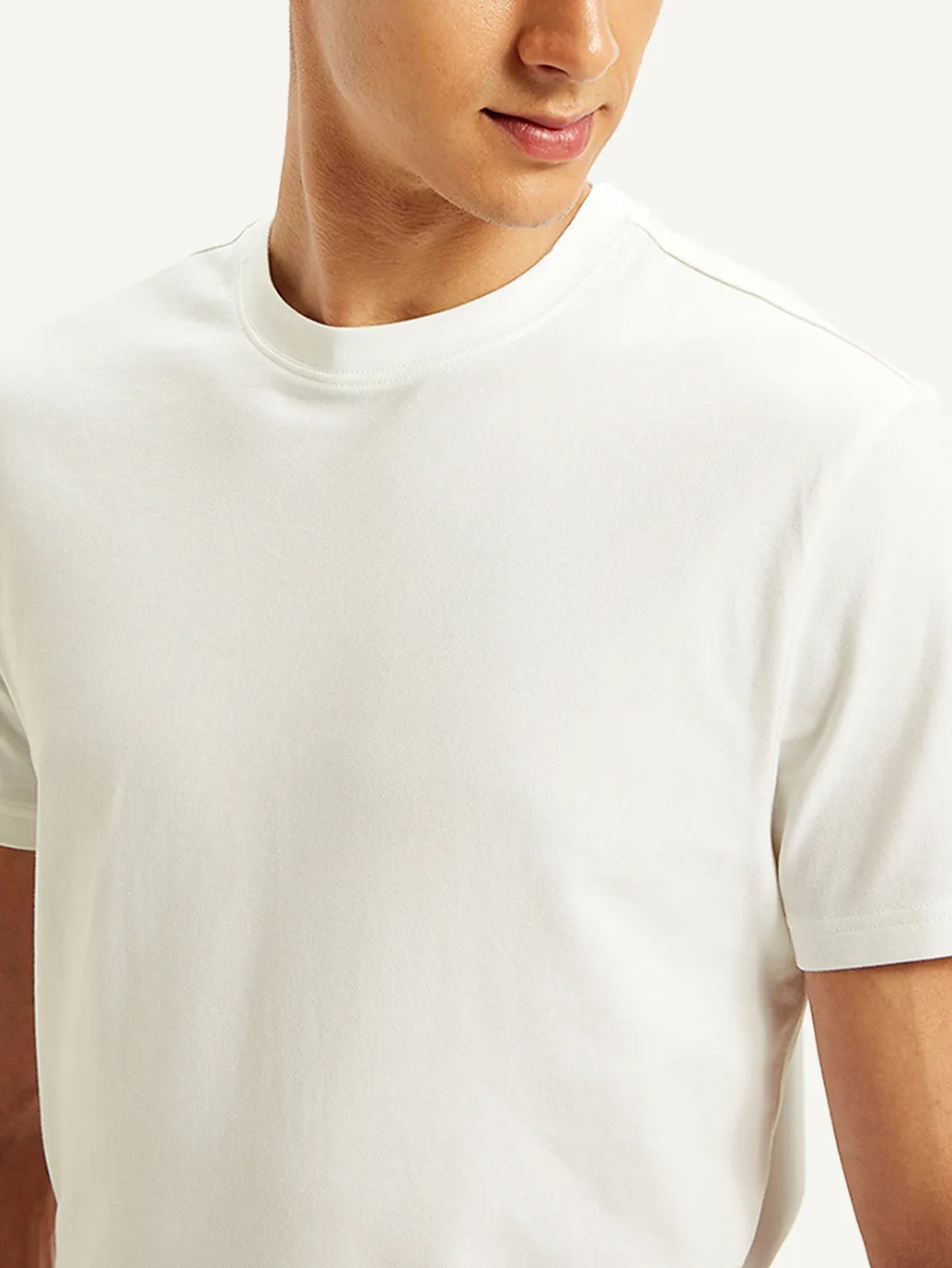 Men's Solid Slim Fit T-Shirt LEVI'S