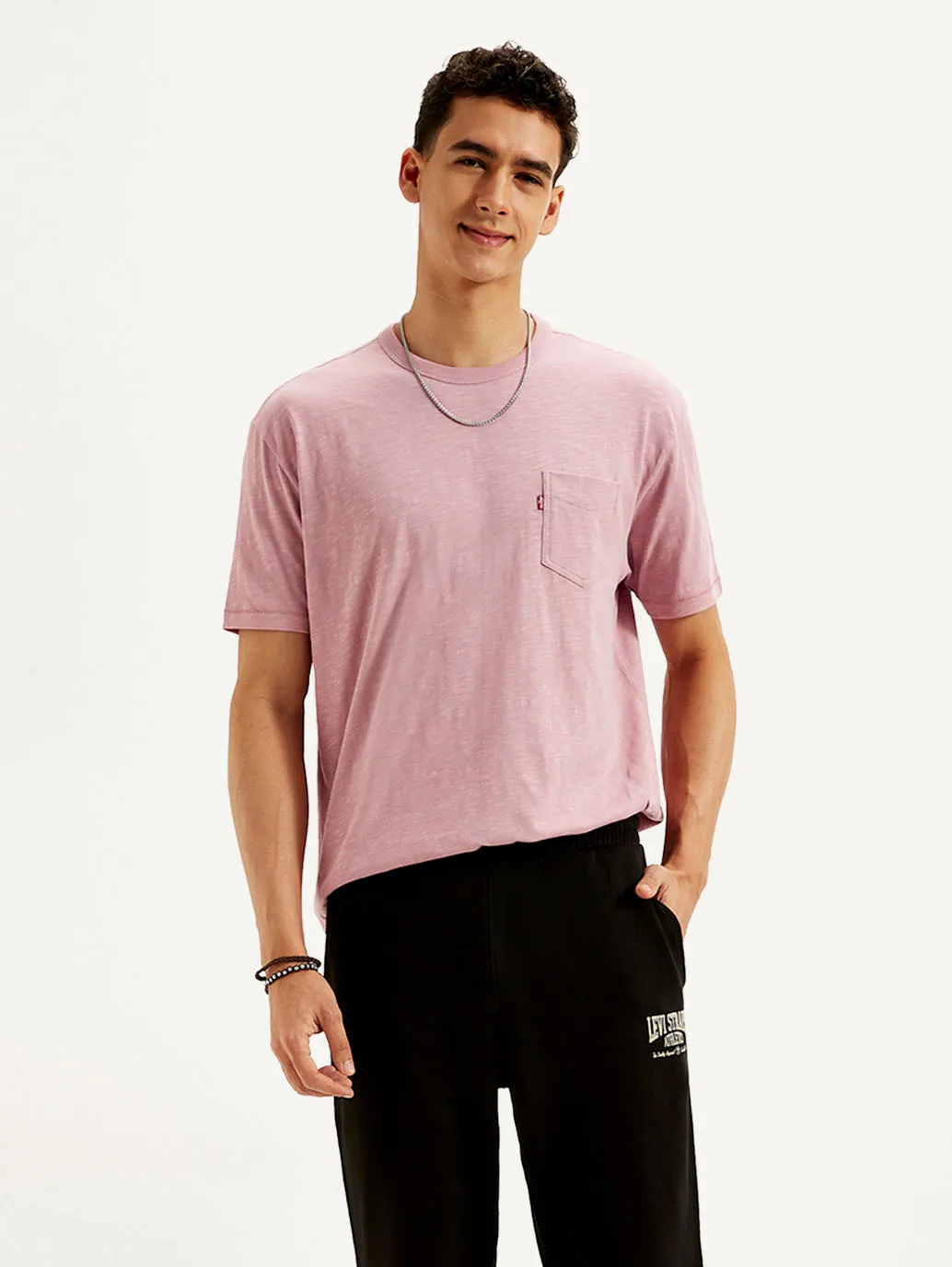 Men's Solid Slim Fit T-shirt LEVI'S