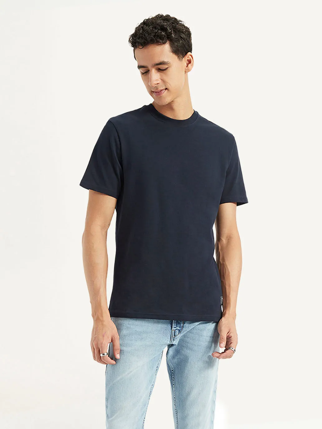 Men's Solid Slim Fit T-shirt LEVI'S