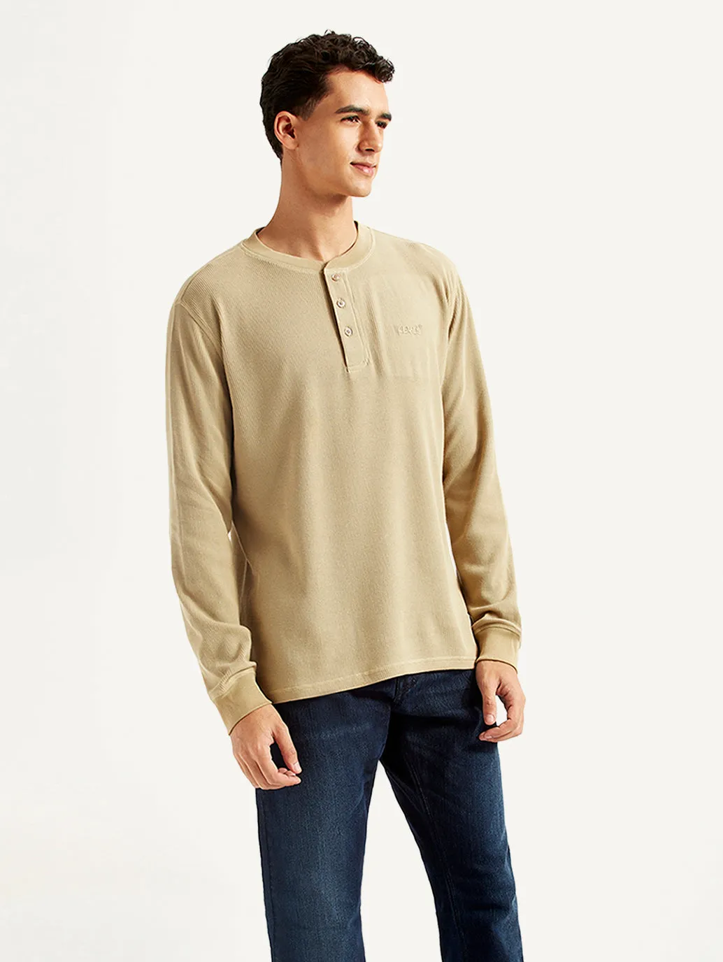 Men's Solid Slim Fit T-shirt LEVI'S