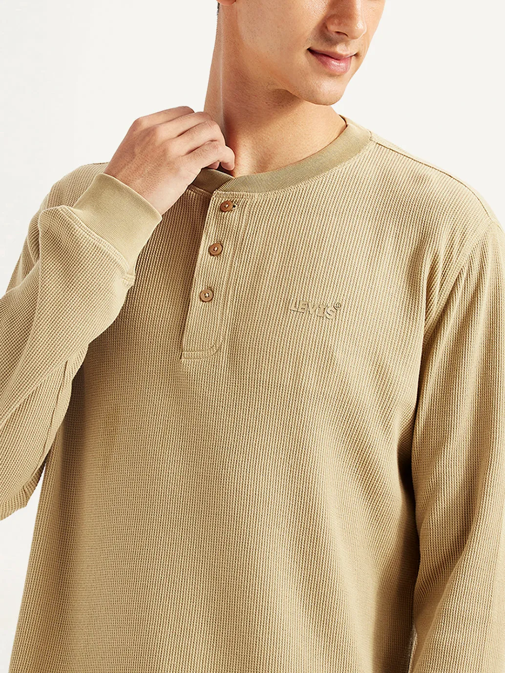 Men's Solid Slim Fit T-shirt LEVI'S