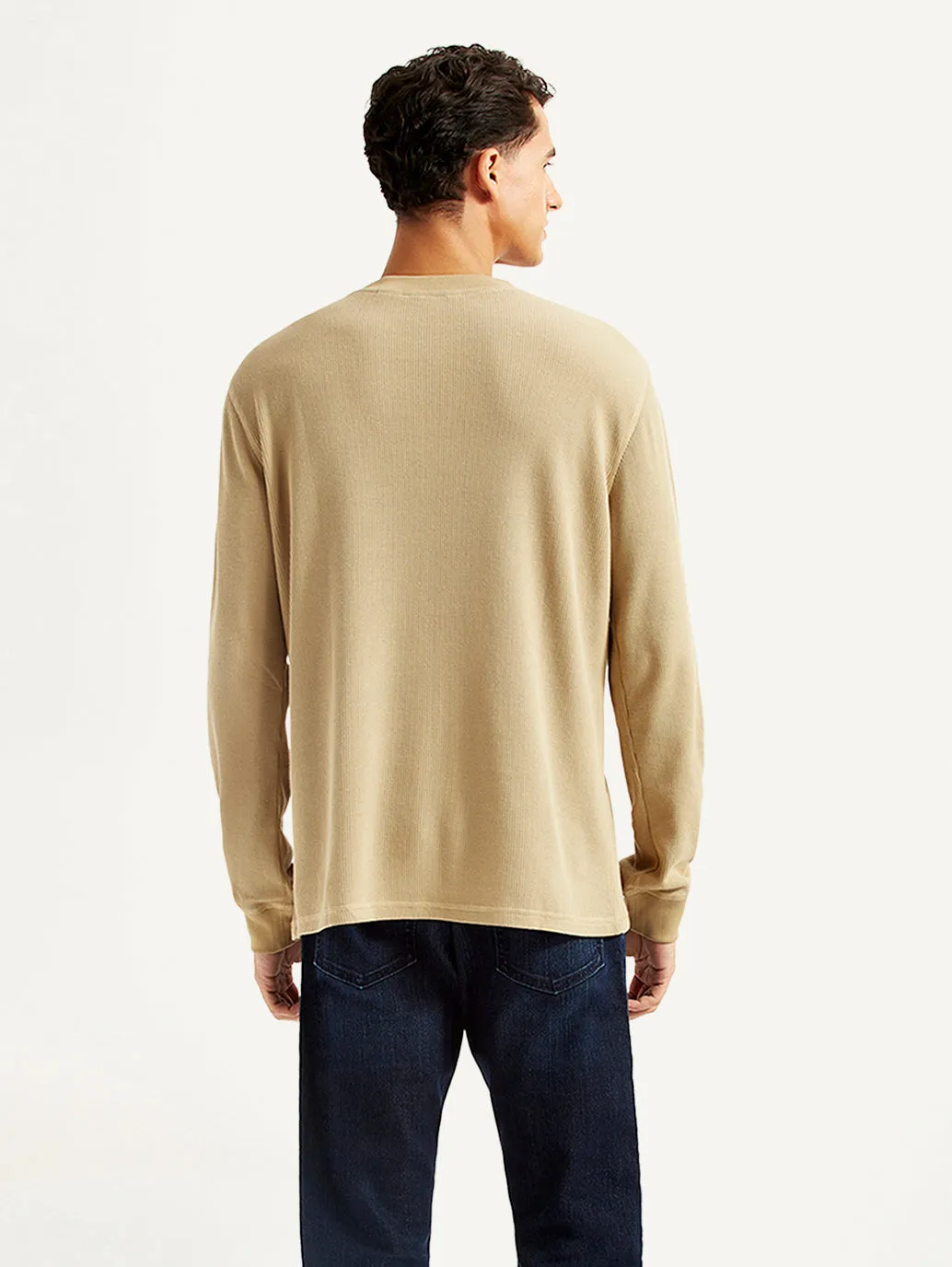 Men's Solid Slim Fit T-shirt LEVI'S