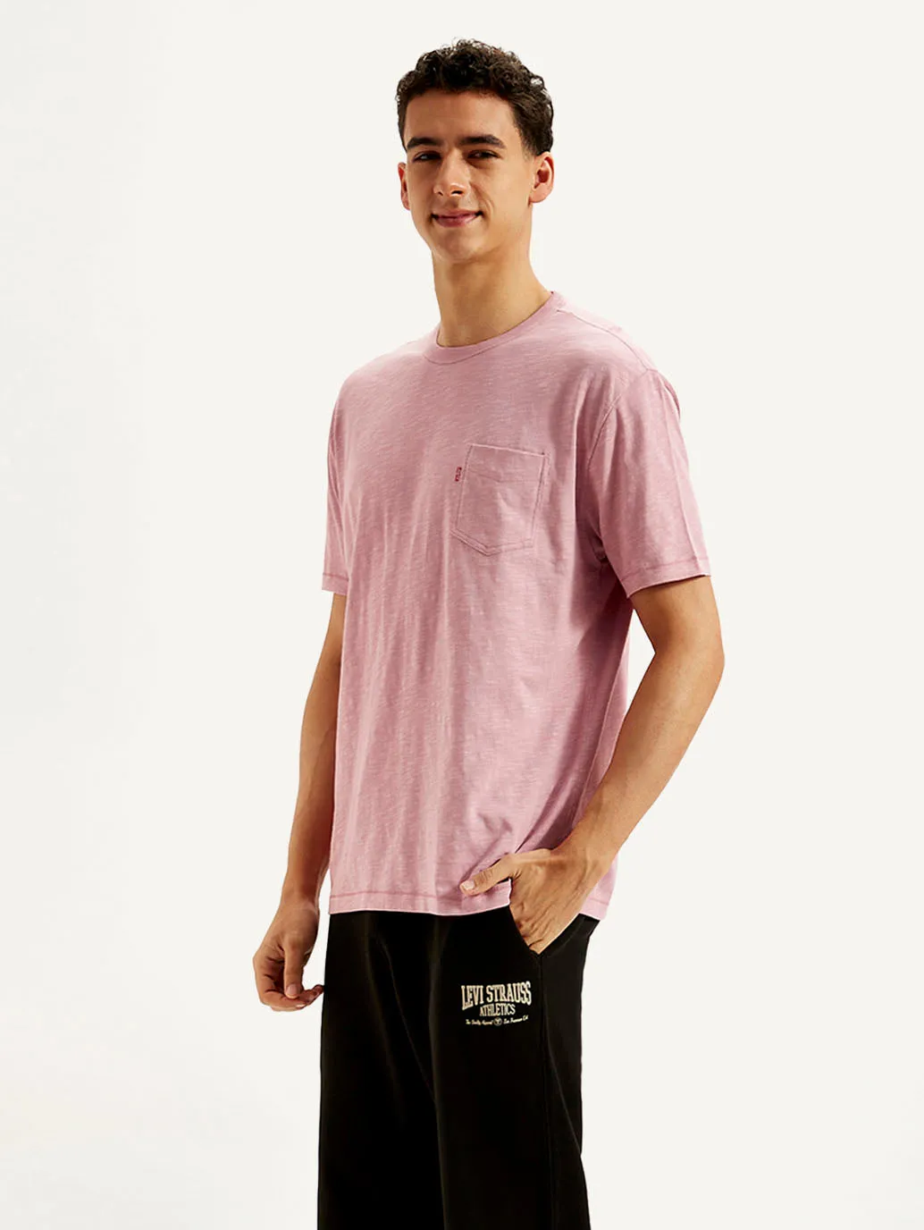 Men's Solid Slim Fit T-shirt LEVI'S