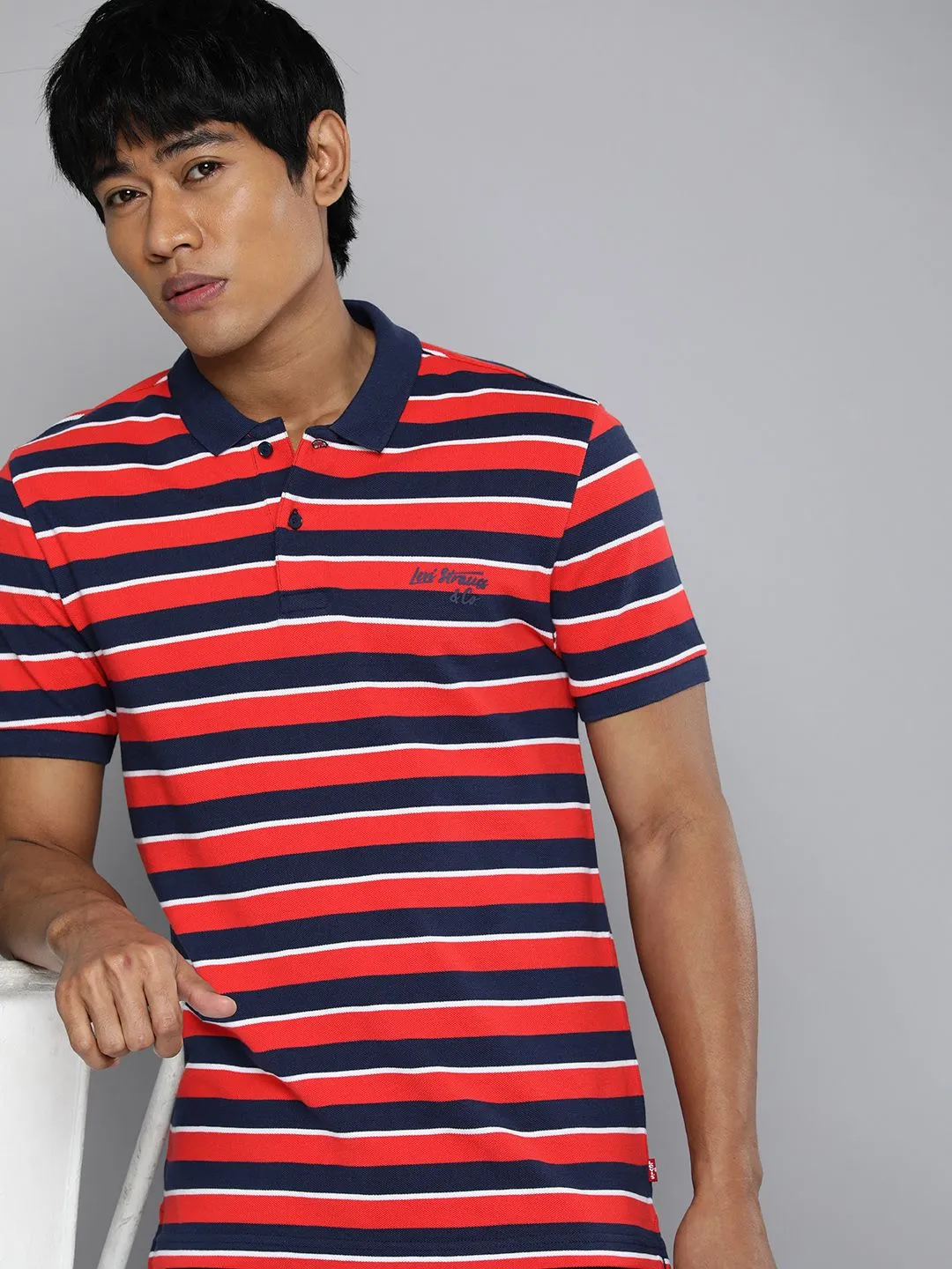 Men's Striped Polo T-shirt LEVI'S
