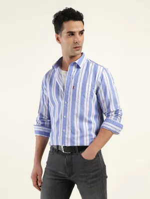 Men's Striped Slim Fit Shirt LEVI'S