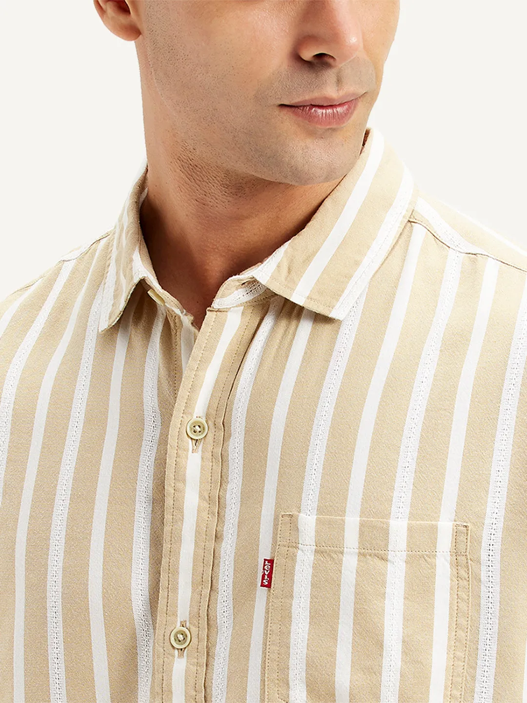 Men's Striped Slim Fit Shirt LEVI'S