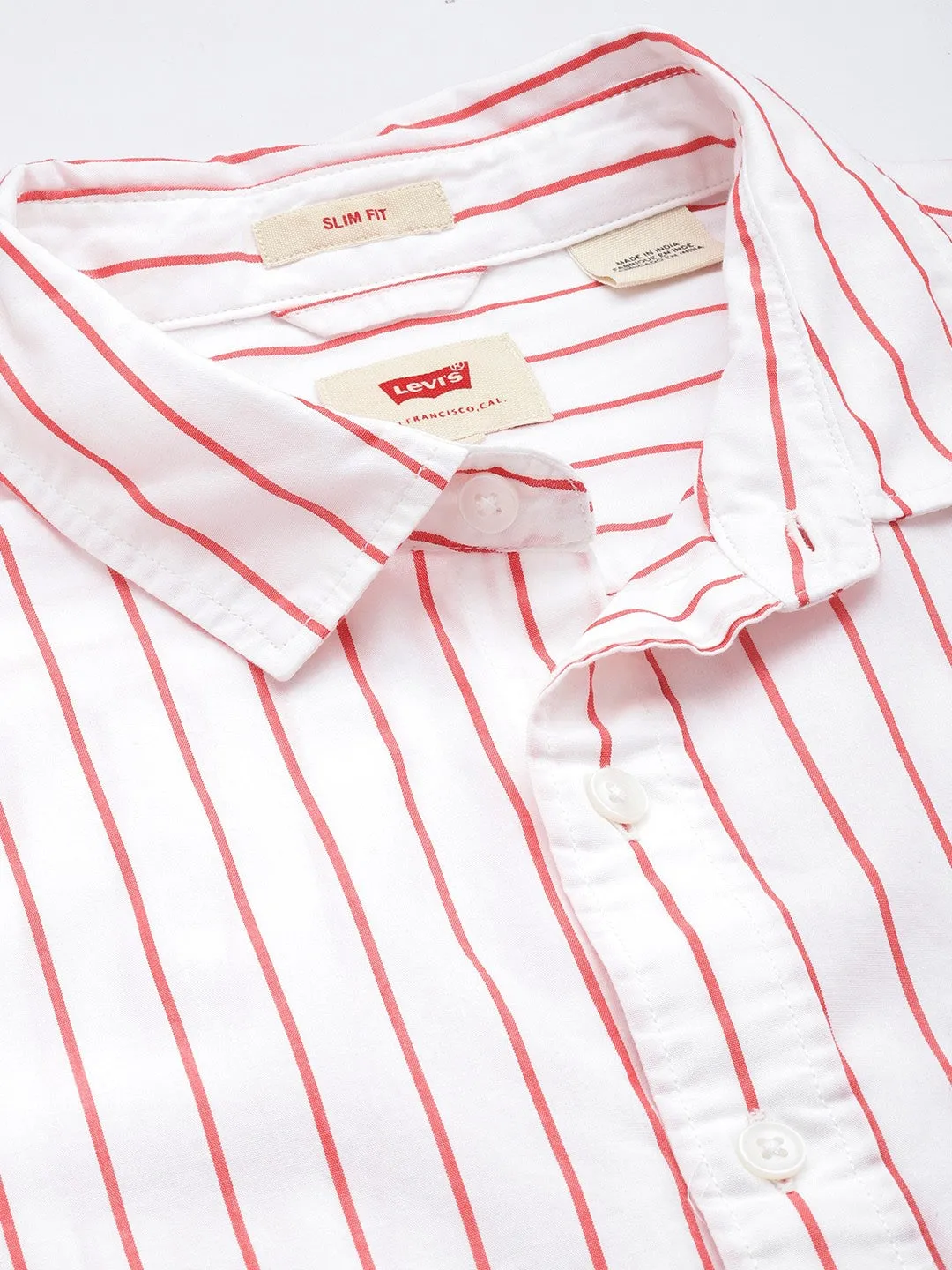 Men's Striped Slim Fit Shirt LEVI'S