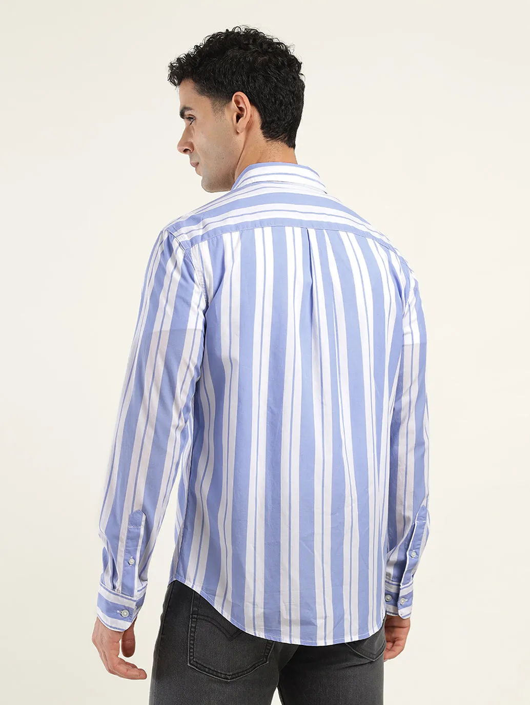 Men's Striped Slim Fit Shirt LEVI'S