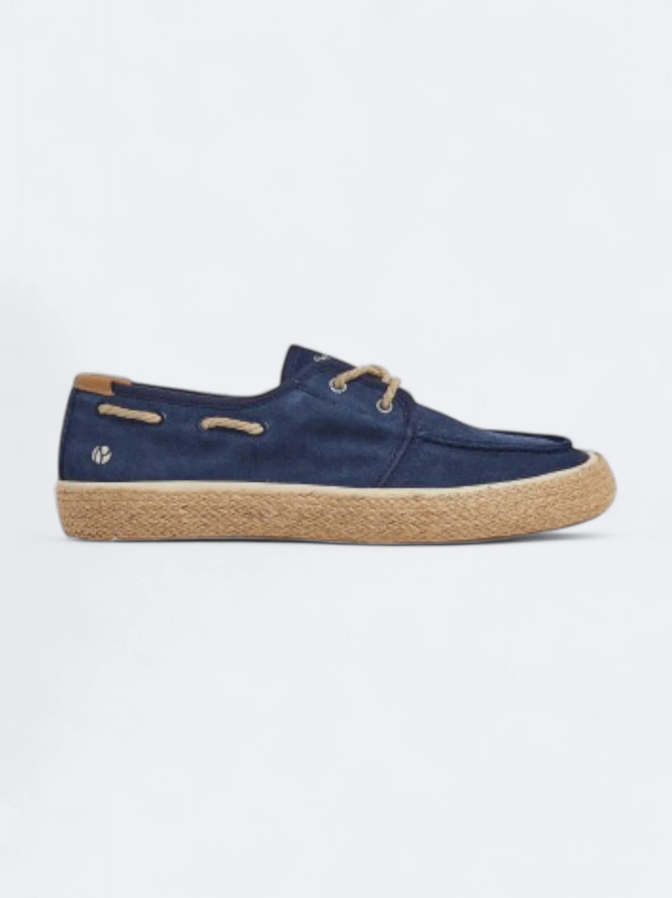 Men's Textured Casual Loafers,Navy