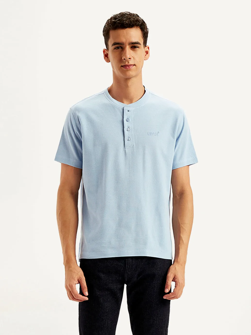 Men's Textured Regular Fit T-Shirt LEVI'S