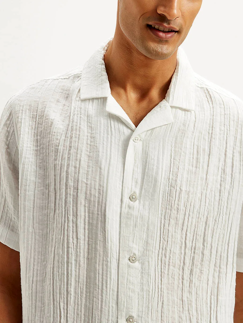 Men's Textured Relaxed Fit Shirt LEVI'S
