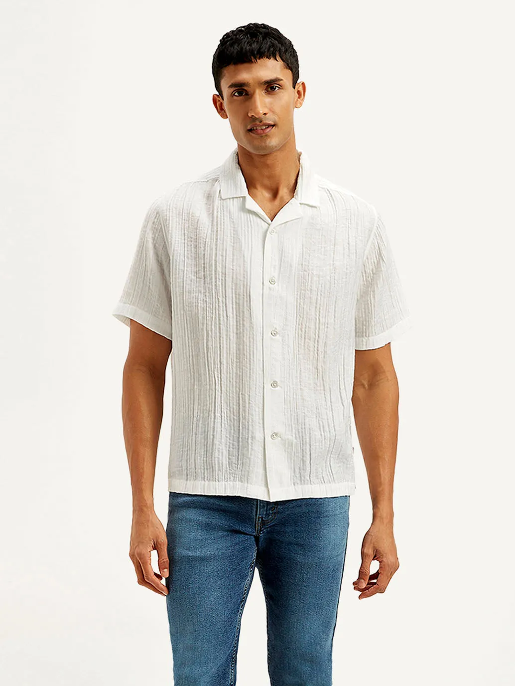 Men's Textured Relaxed Fit Shirt LEVI'S