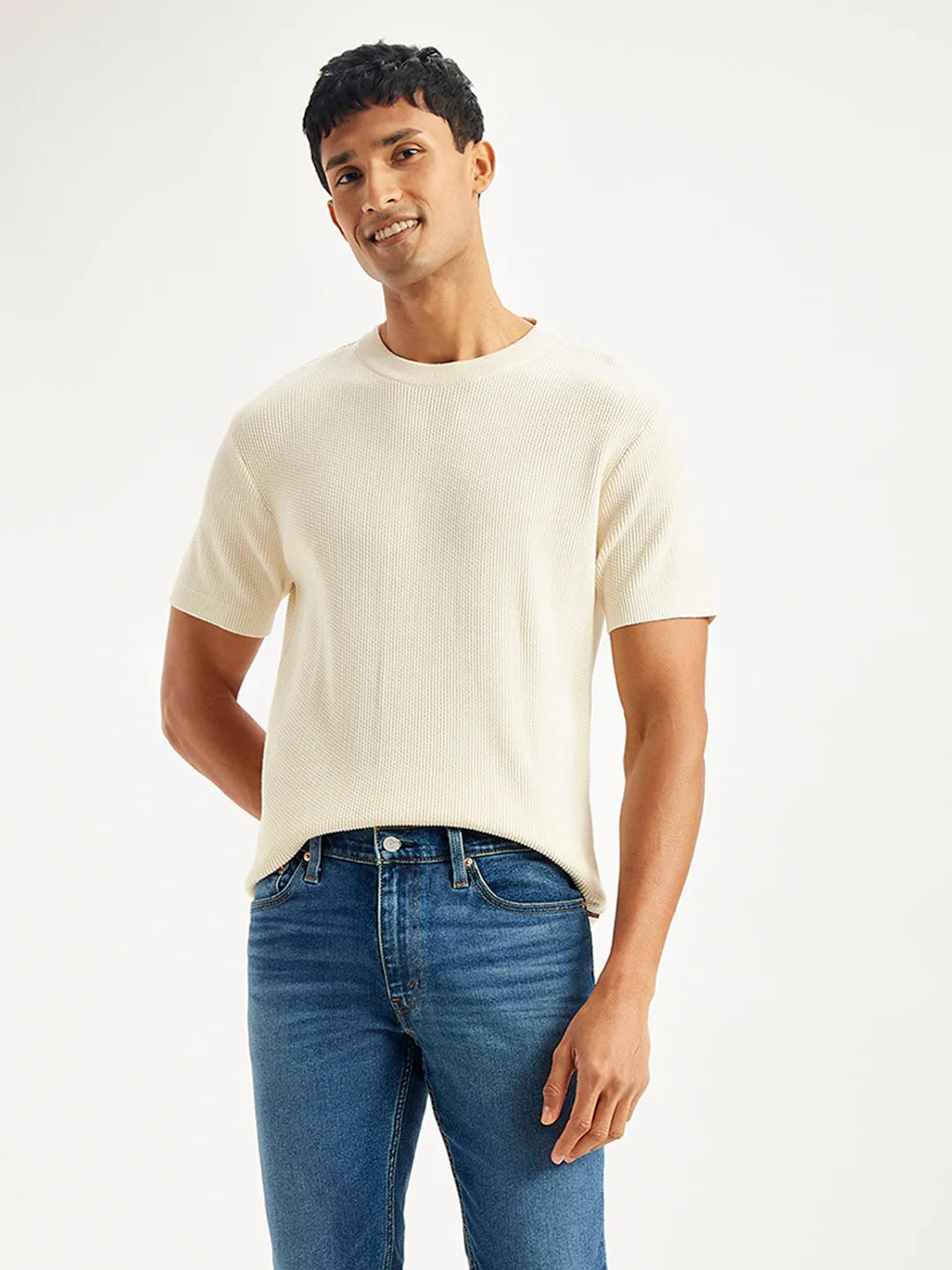 Men's Textured Slim Fit T-Shirt LEVI'S
