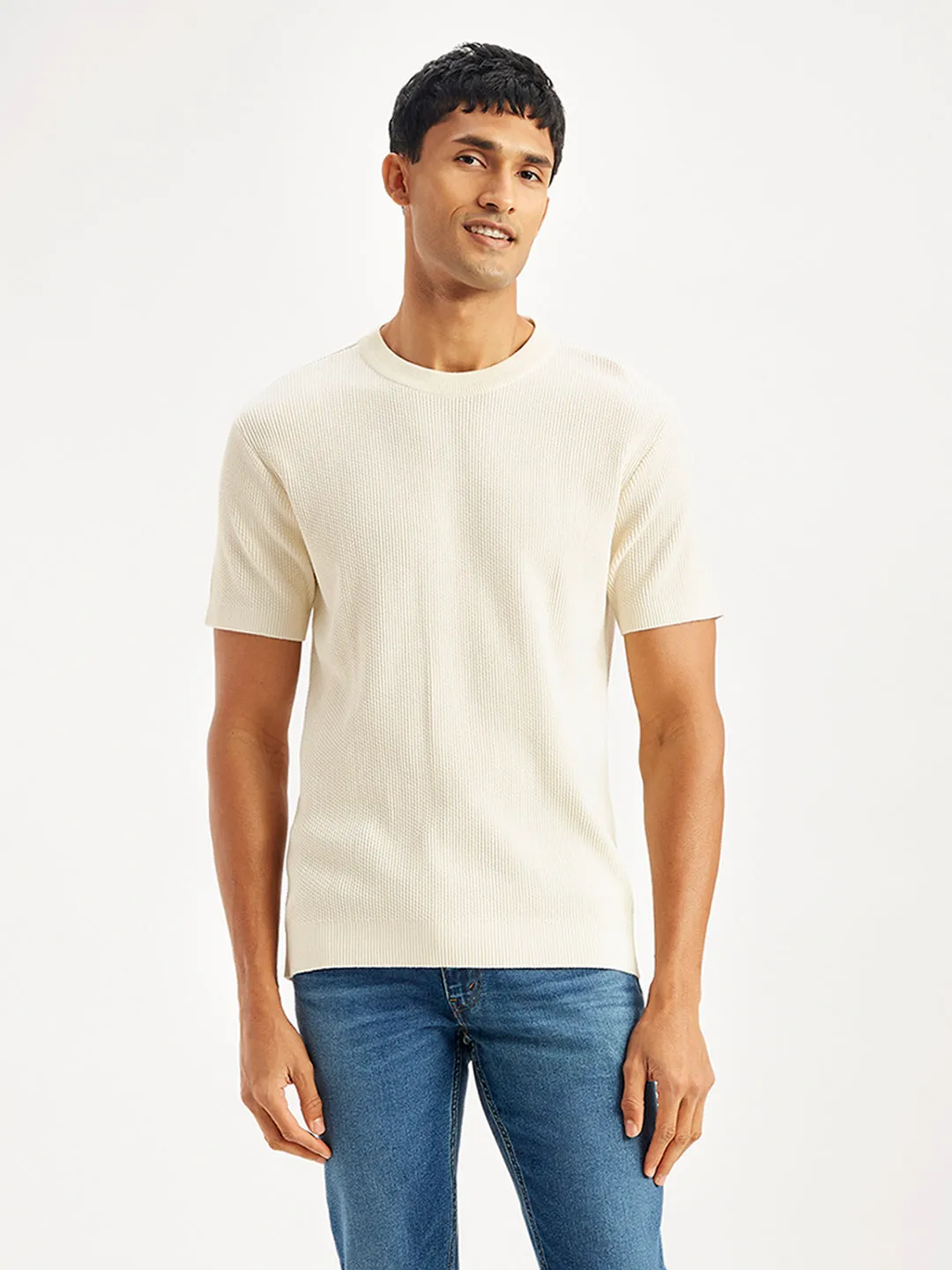 Men's Textured Slim Fit T-Shirt LEVI'S