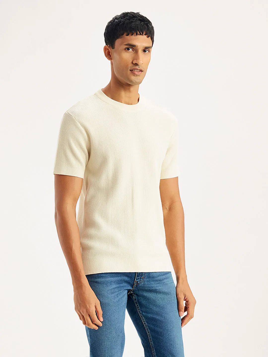 Men's Textured Slim Fit T-Shirt LEVI'S