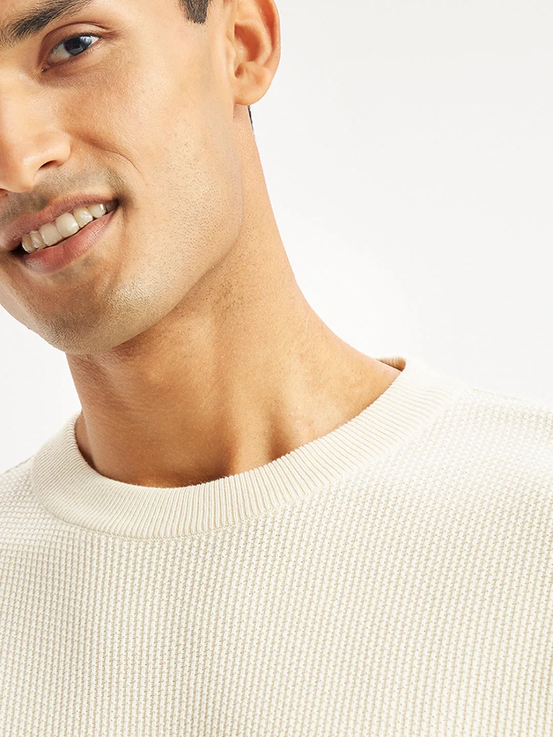 Men's Textured Slim Fit T-Shirt LEVI'S