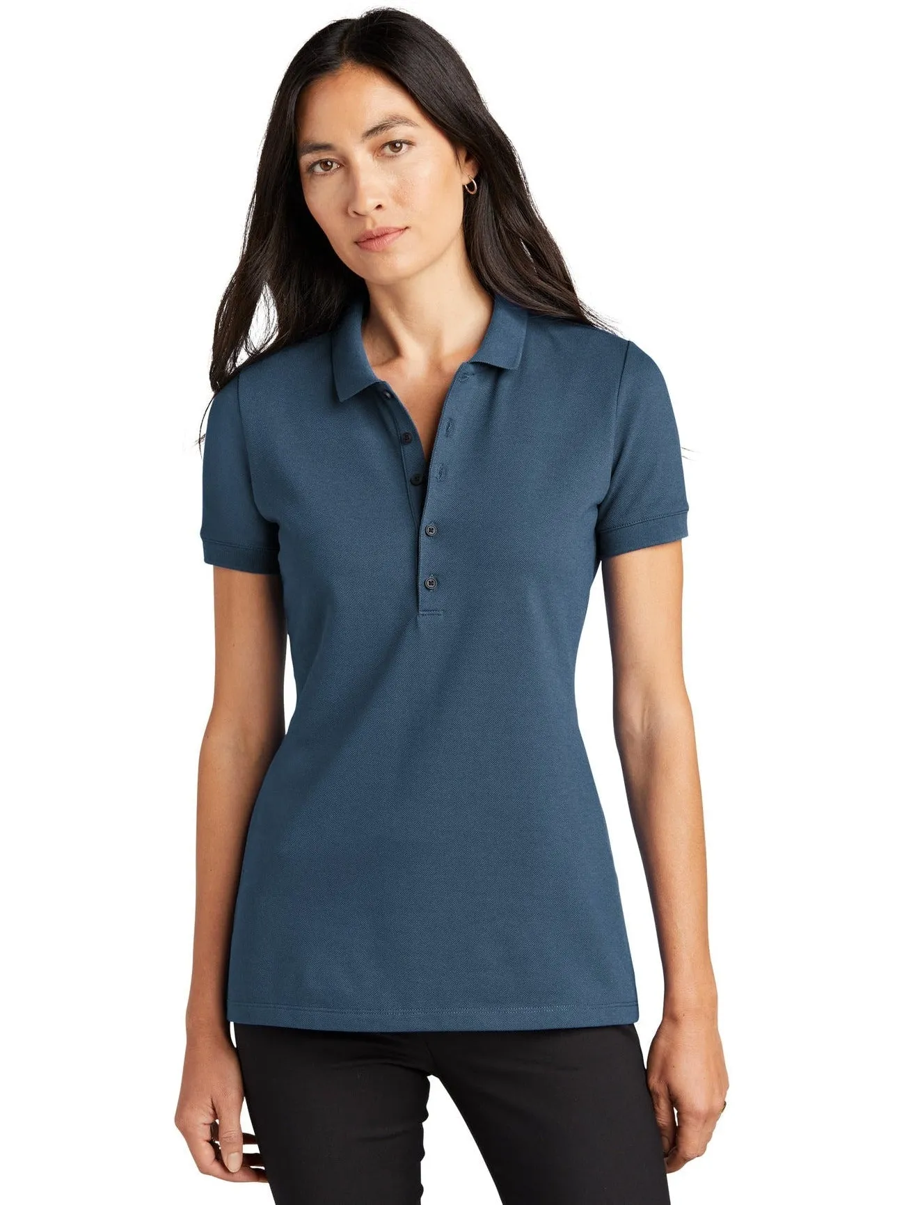 Mercer Mettle Ladies Stretch Heavyweight Pique Polo