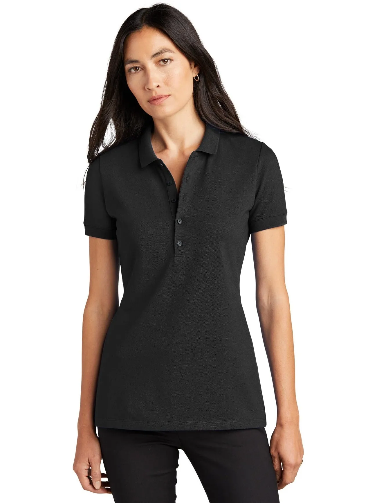 Mercer Mettle Ladies Stretch Heavyweight Pique Polo