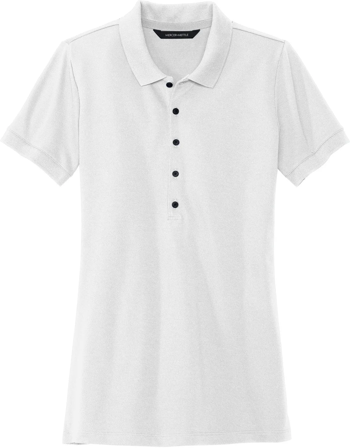 Mercer Mettle Ladies Stretch Heavyweight Pique Polo