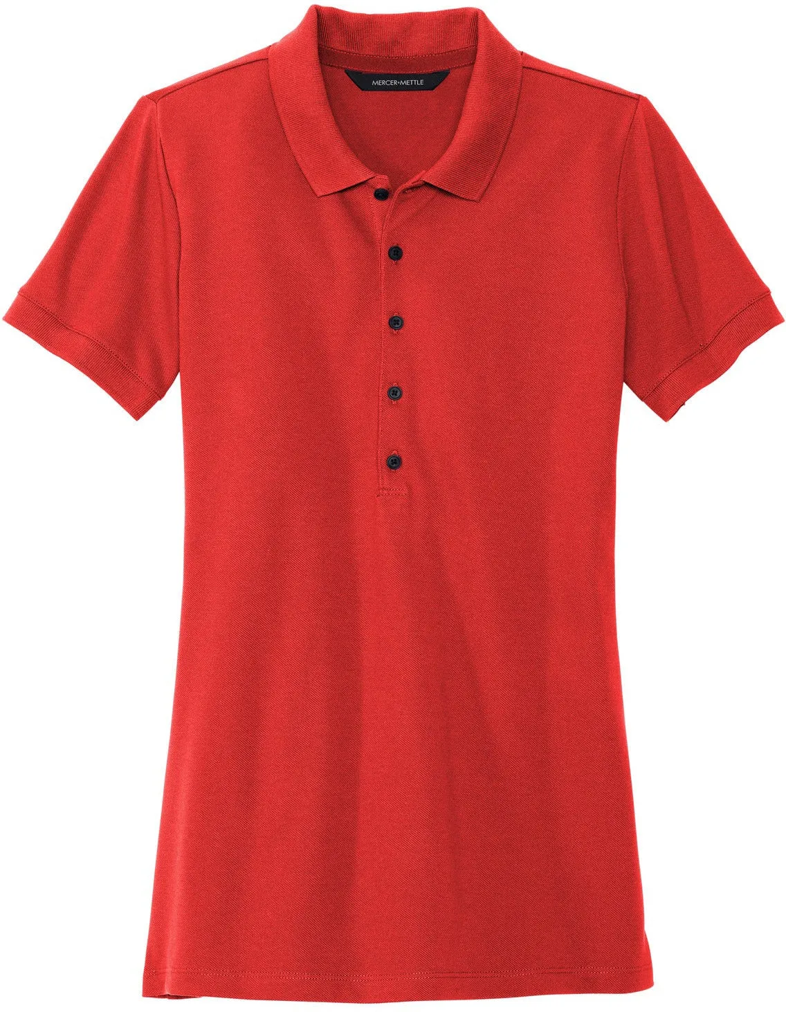 Mercer Mettle Ladies Stretch Heavyweight Pique Polo