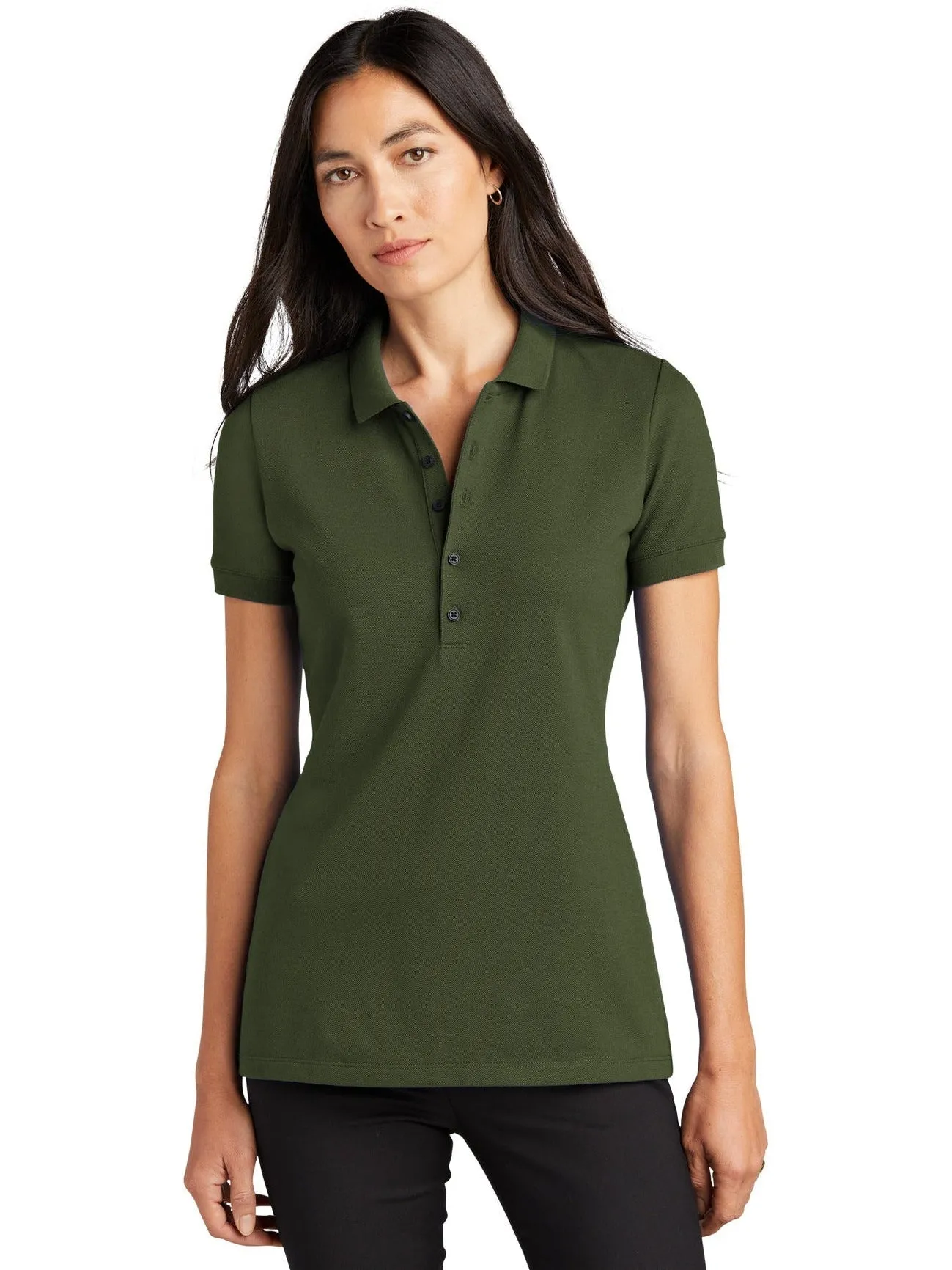 Mercer Mettle Ladies Stretch Heavyweight Pique Polo