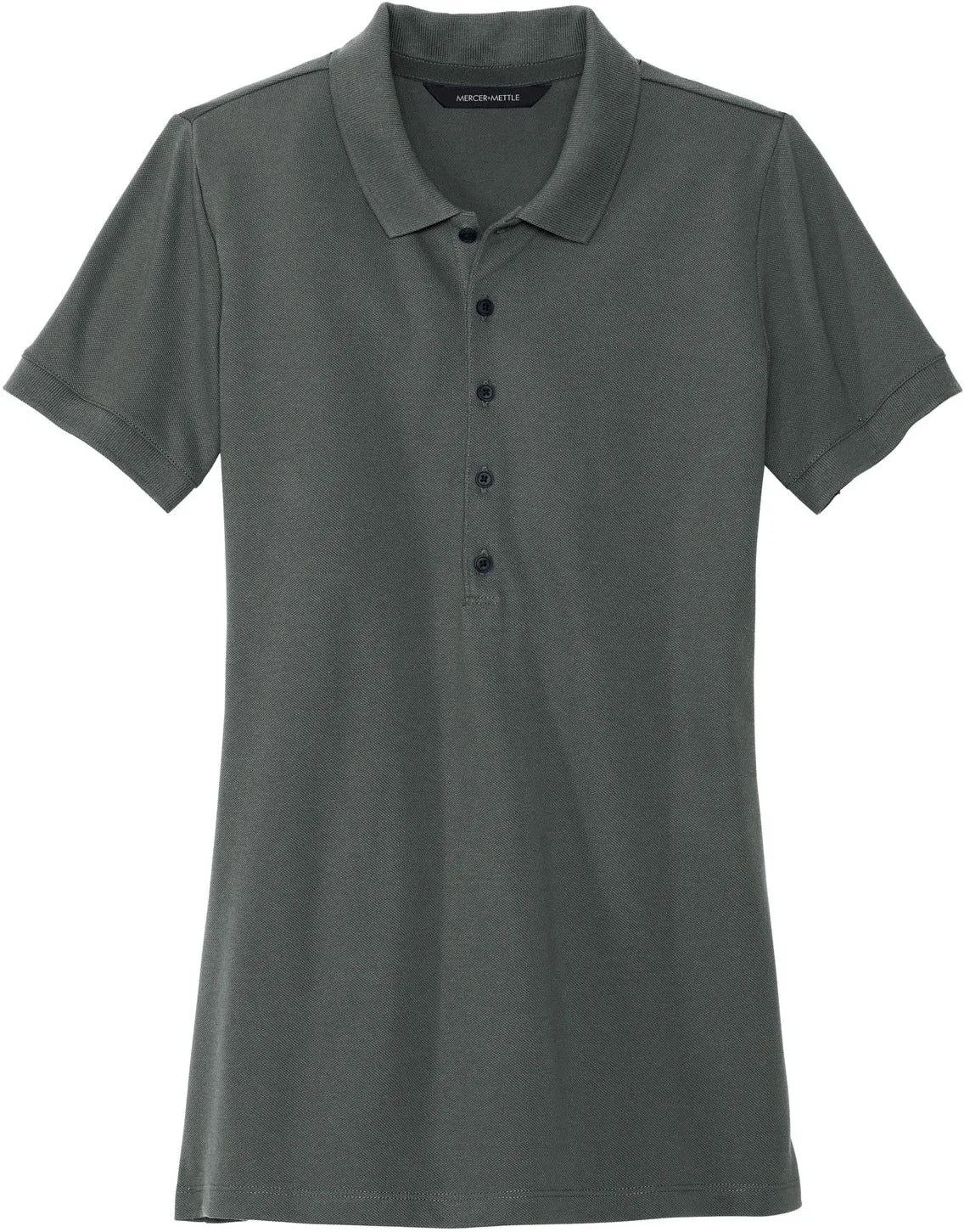 Mercer Mettle Ladies Stretch Heavyweight Pique Polo