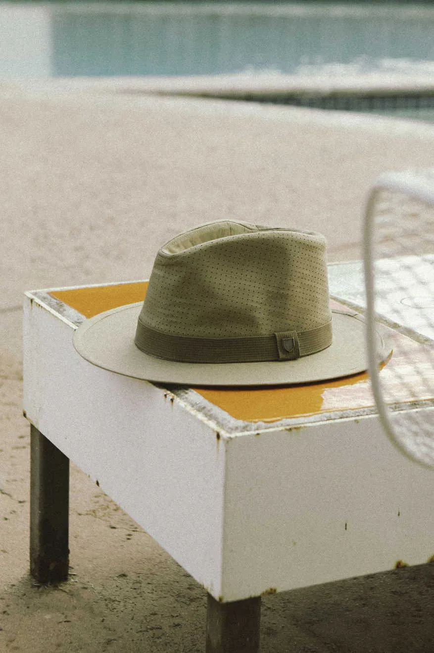 Messer Coolmax Fedora - Khaki Brixton