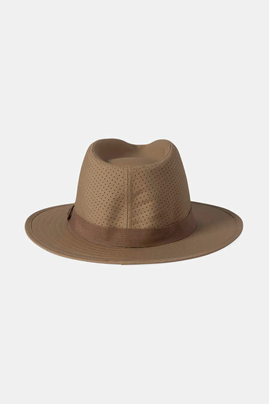 Messer Coolmax Fedora - Khaki Brixton
