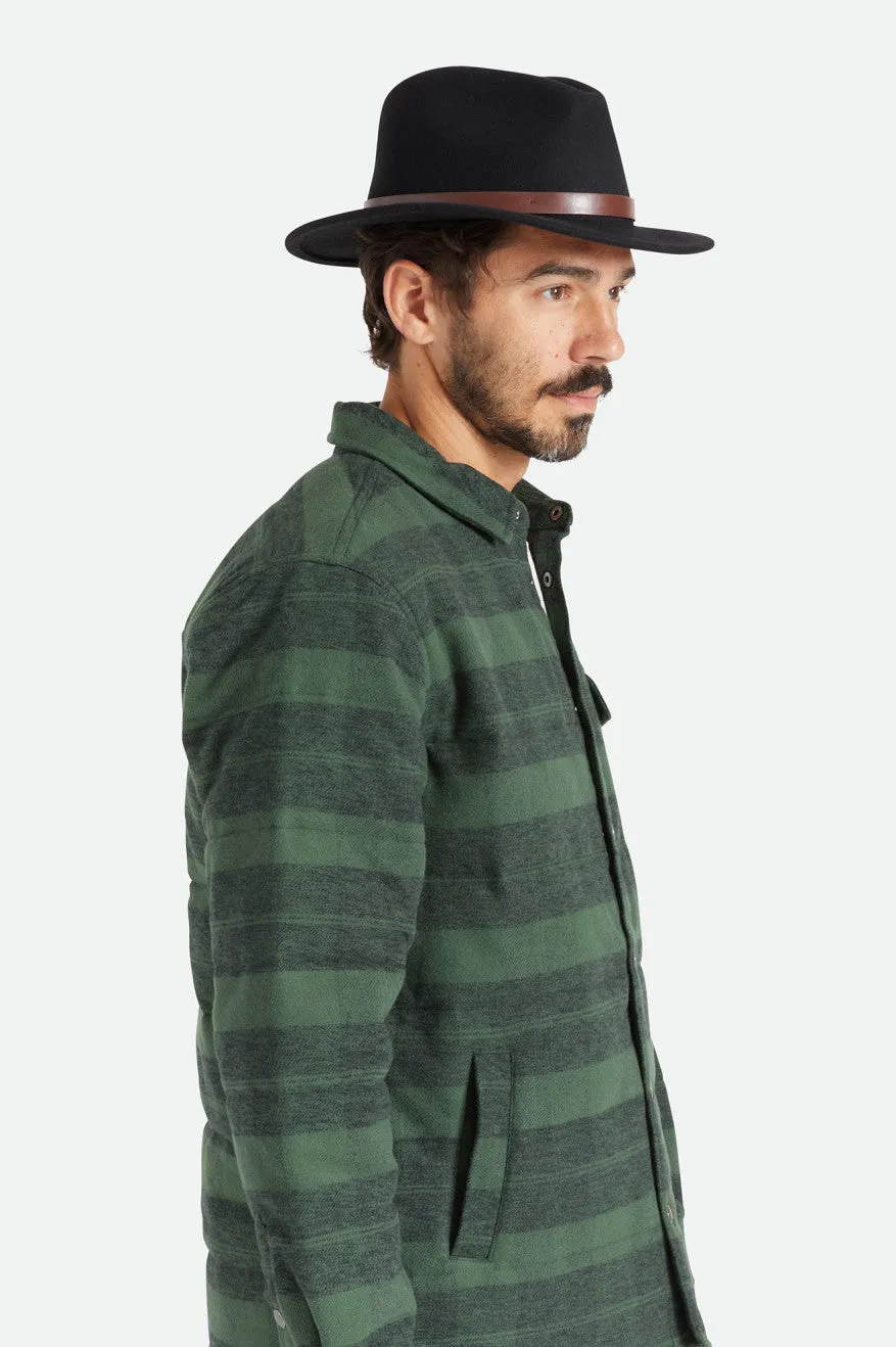 Messer Fedora - Black Brixton