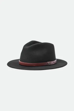 Messer Fedora - Black Brixton