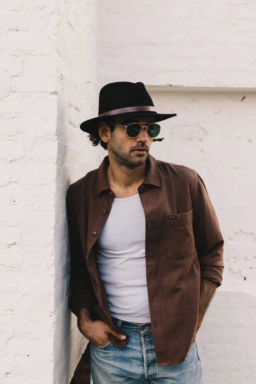 Messer Fedora - Black Brixton