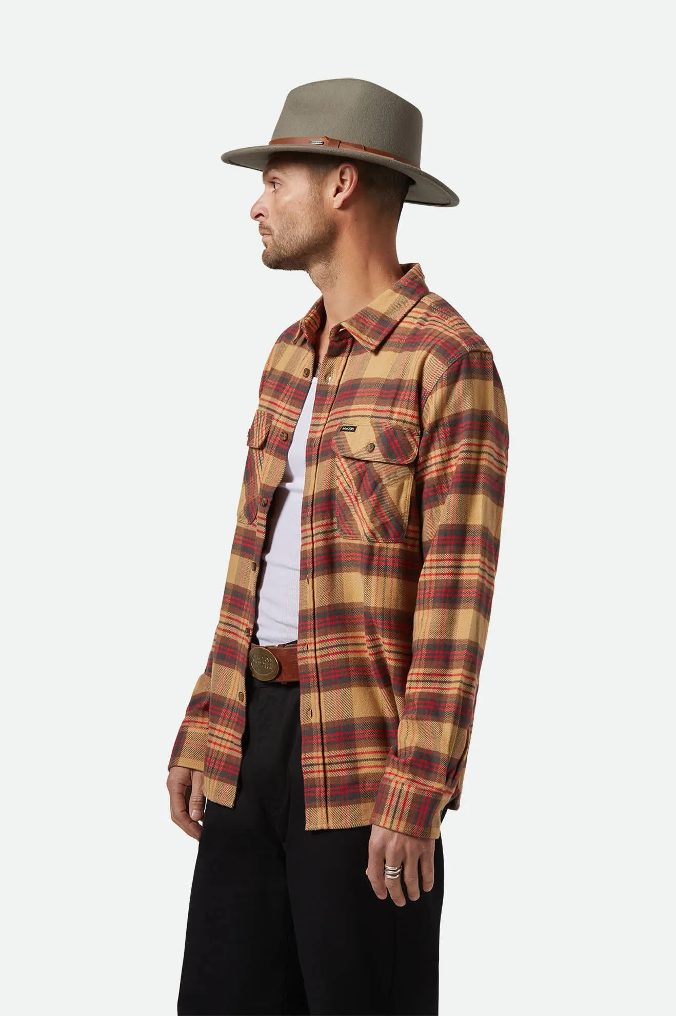 Messer Traditional Fedora - Brindle Brixton
