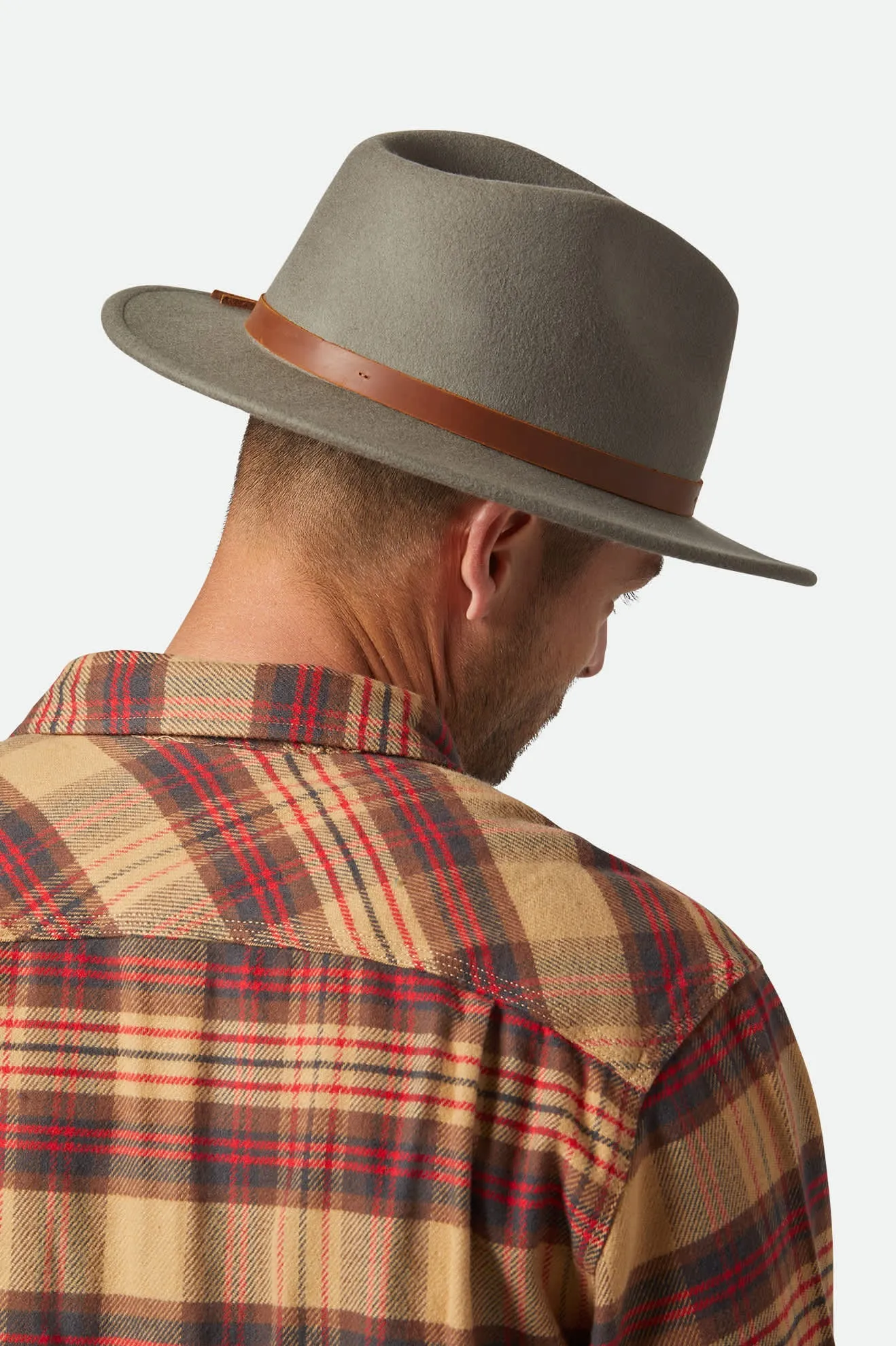 Messer Traditional Fedora - Brindle Brixton