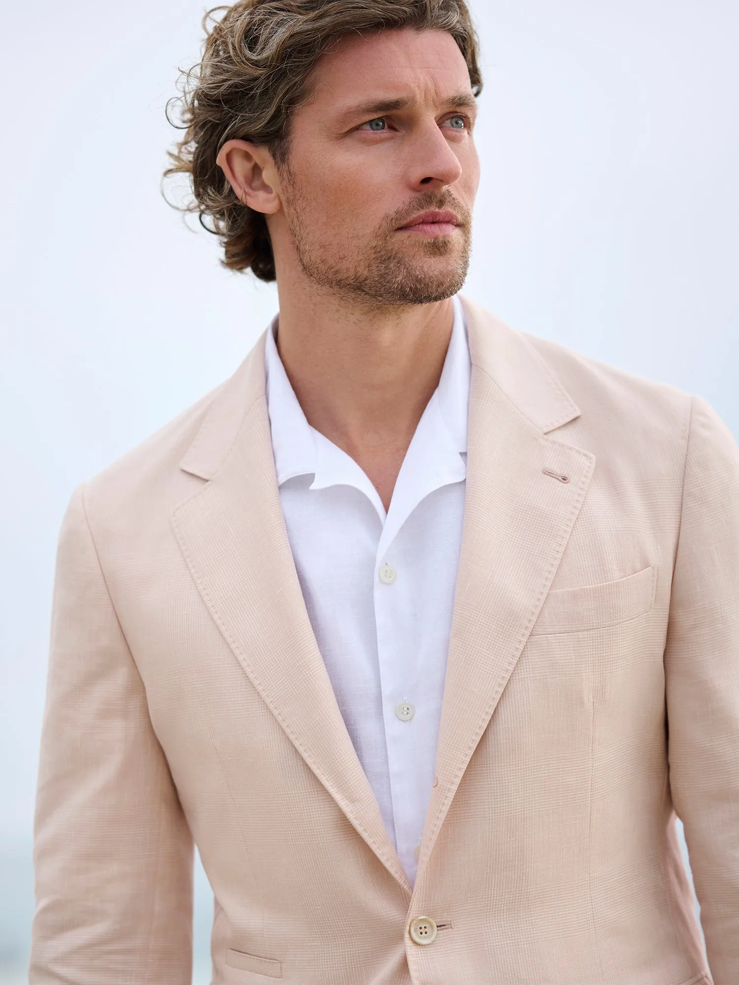 Micro Check  Blazer