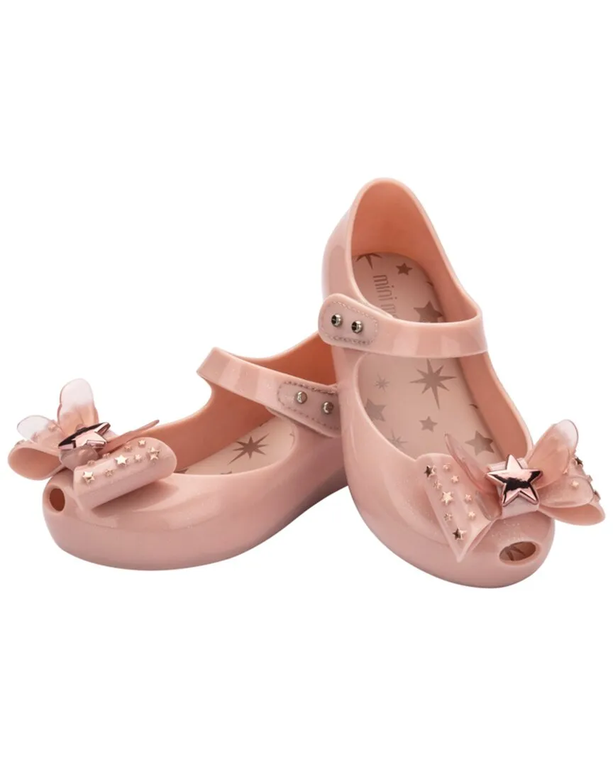 Mini Melissa Ultragirl Star Baby Ballerina Flat