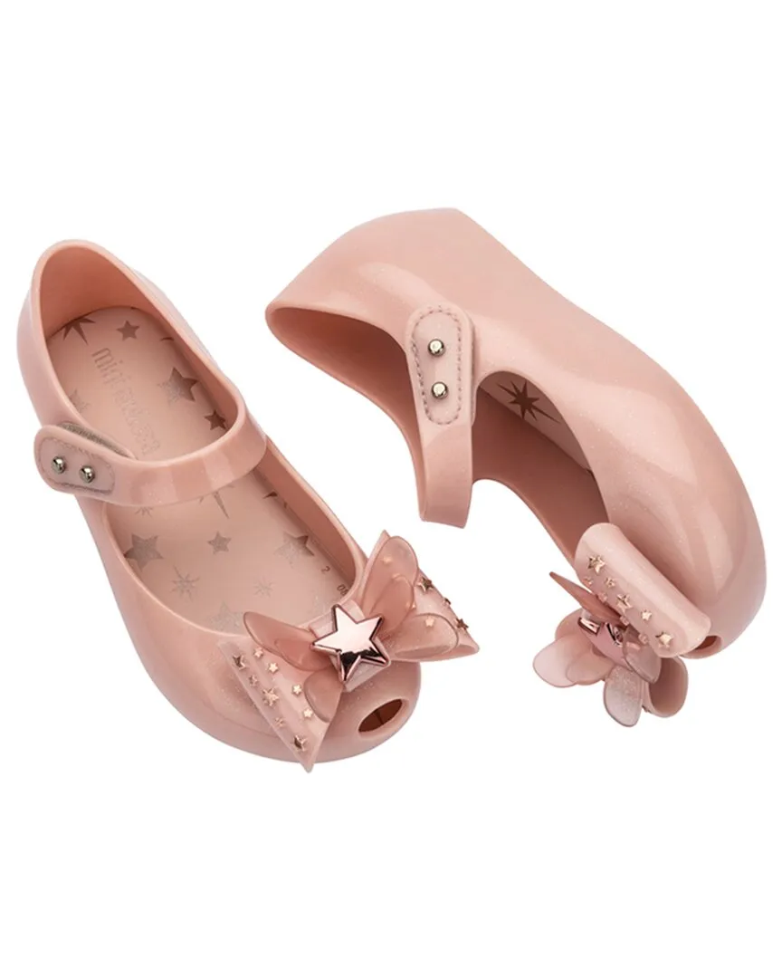 Mini Melissa Ultragirl Star Baby Ballerina Flat