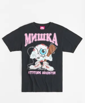 Mishka Attitude Adjuster Short Sleeve Tee - Black