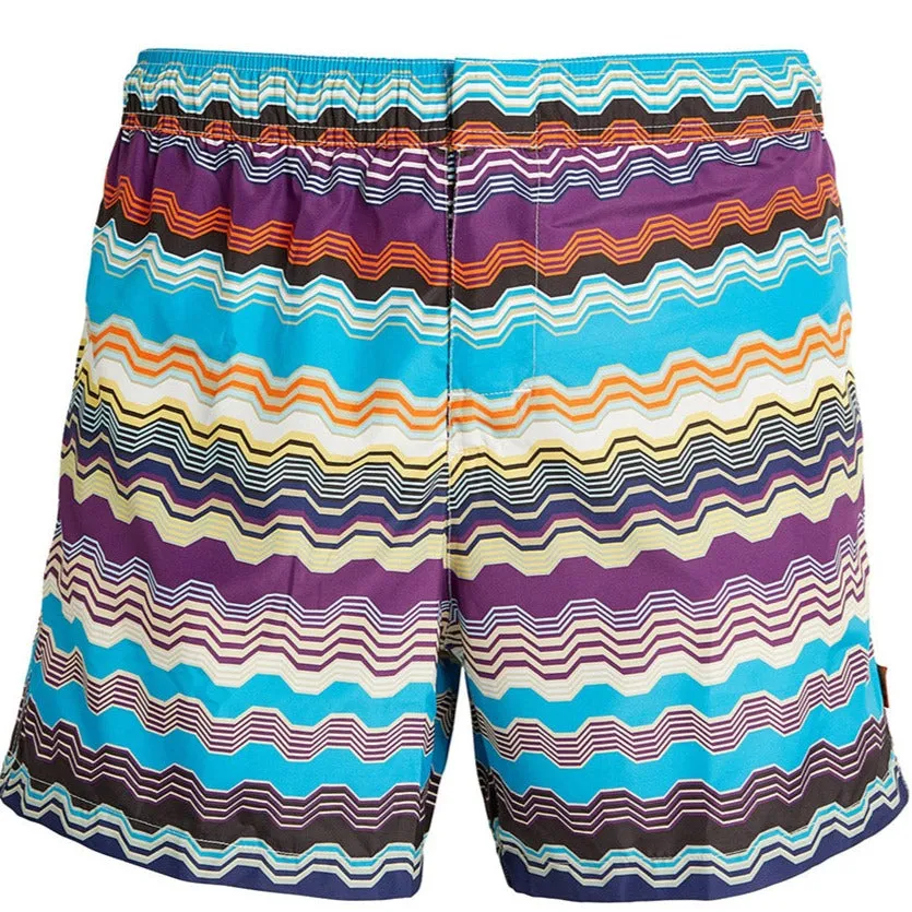 Missoni Logo Print Swimshorts