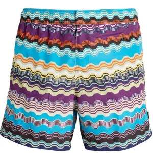 Missoni Logo Print Swimshorts
