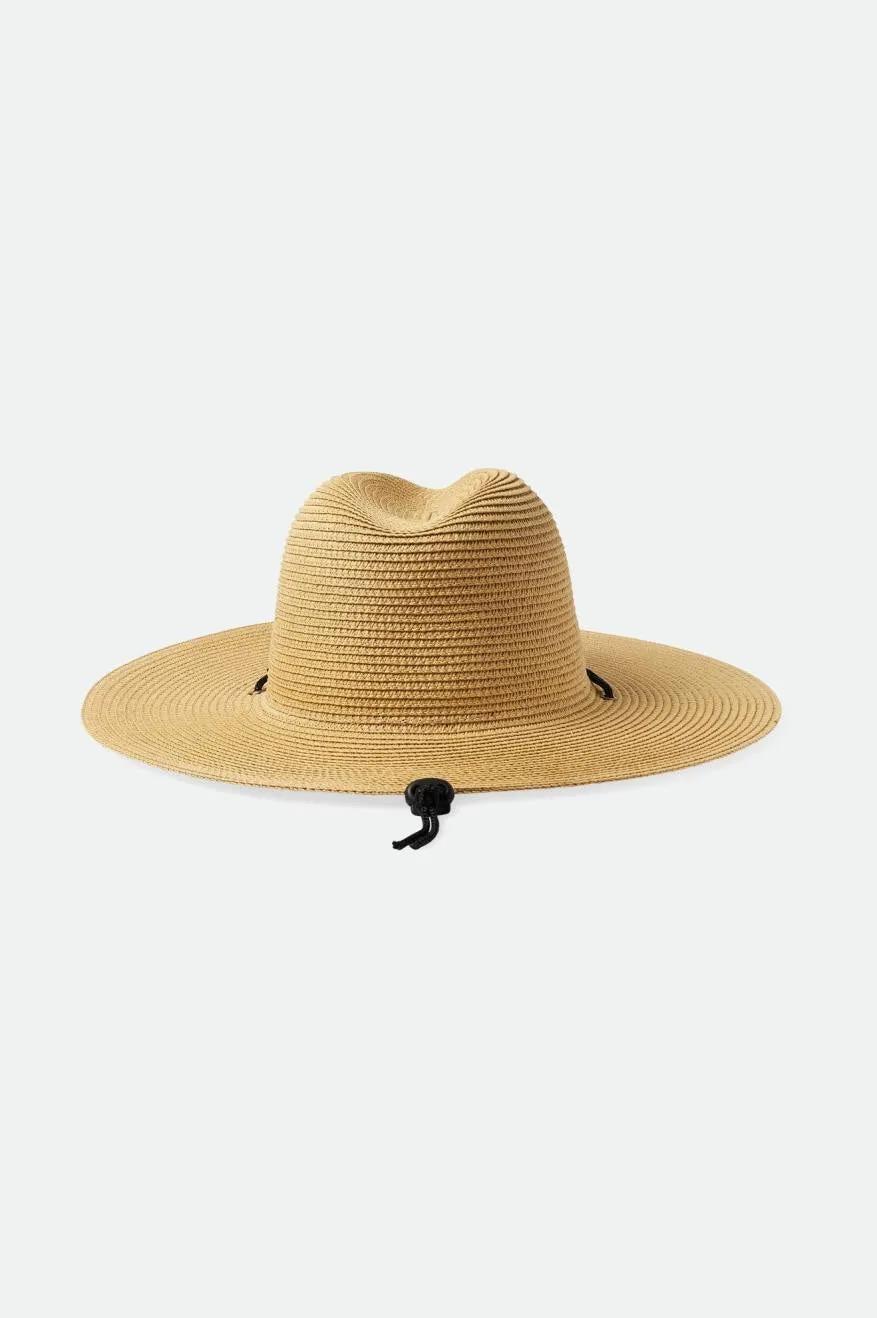 Mitch Packable Sun Hat - Tan Brixton