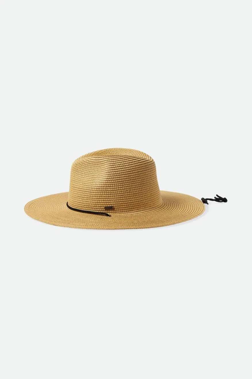 Mitch Packable Sun Hat - Tan Brixton
