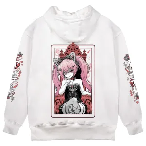 Miyukura Unhinged Hoodie -White