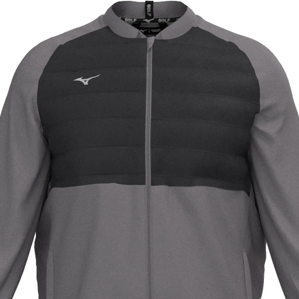 Mizuno Hybrid Bomber Jacket - Charcoal